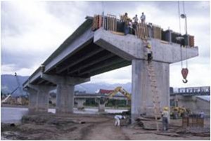 Puente de vigas prefabricadas