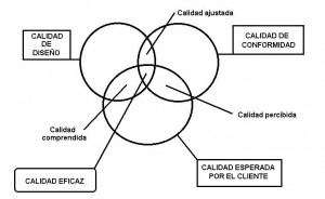 Calidad de diseño, de conformidad y esperada por el cliente (Yepes, 2003)